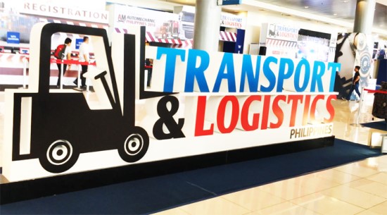 Forkvance-Gabelstapler auf der Transport & Logistics Philippines-Ausstellung